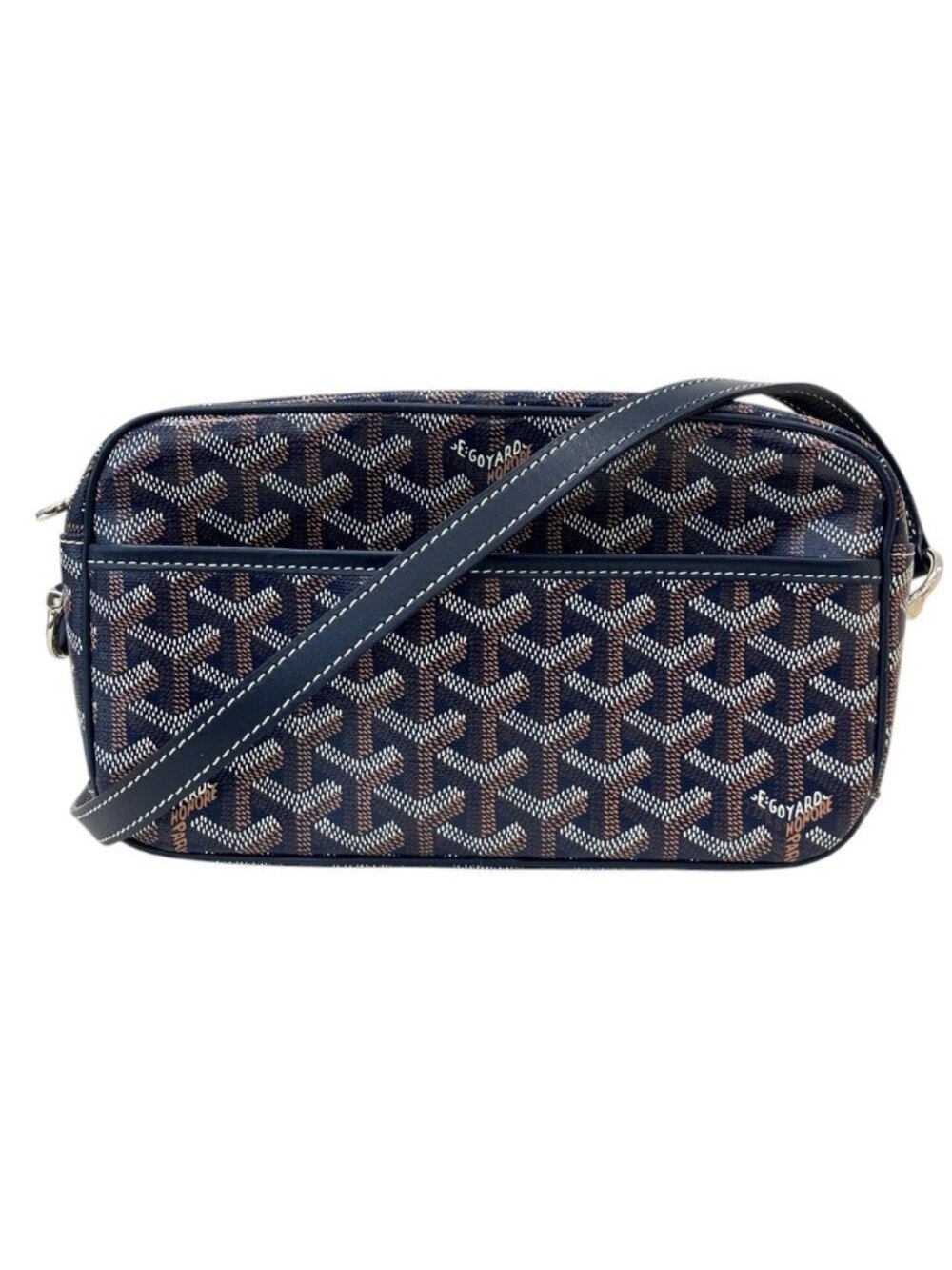 Goyard Cup Vert PM Shoulder Bag Blue Marine